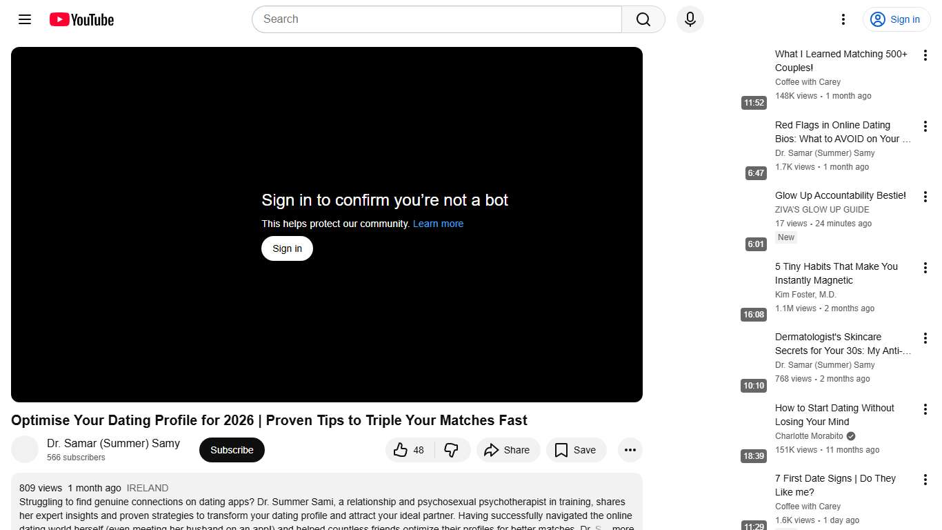 Optimise Your Dating Profile for 2026 Proven Tips to Triple Your Matches Fast - YouTube